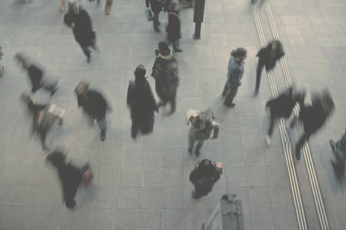 Business professionals walking together, representing trusted document collaboration